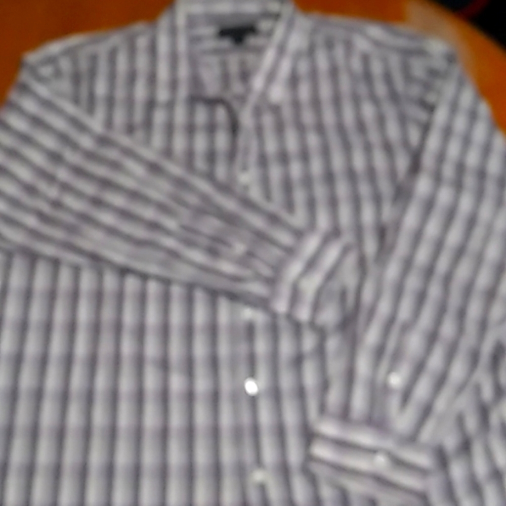 Purple long sleeve button up